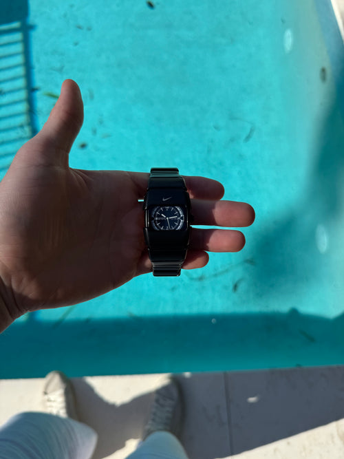 Nike D-Line Matte Black Analogue Watch